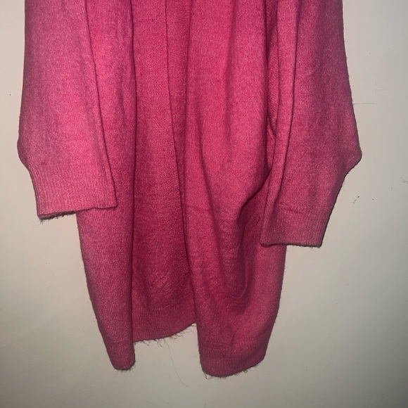 Miracle Lucy Cozy Cardigan - Hot Pink S/M - Picture 6 of 7